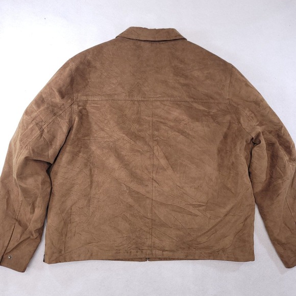 London Fog Zip Up Casual Long Sleeve Outdoor Jacket Mens Size 2XL Brown - Picture 9 of 9